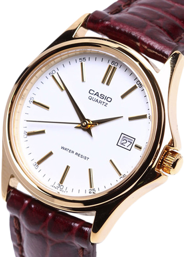 Đồng Hồ Nữ Dây Da Casio LTP-1183Q-7ADF - Nâu