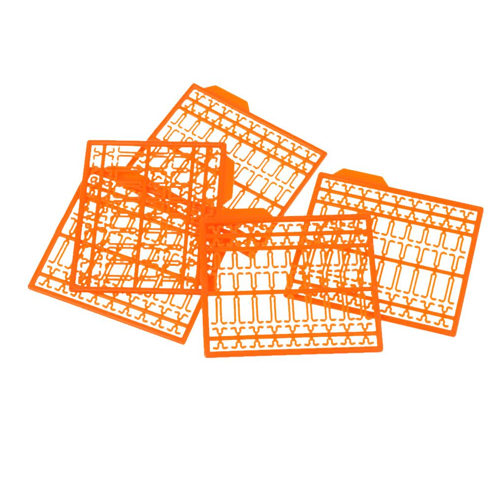 5Pcs Hair Rig Extender Boilie Stops Pellet Carp Coarse Fishing Tackle Orange