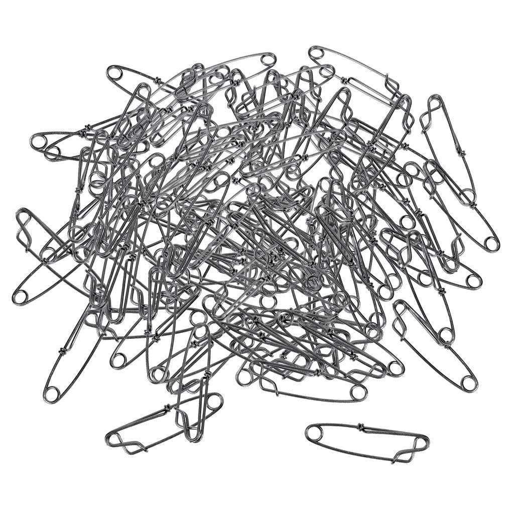 100x Long Line Snap Clips Branch Hanger Snap Fishing Tackles Connectors