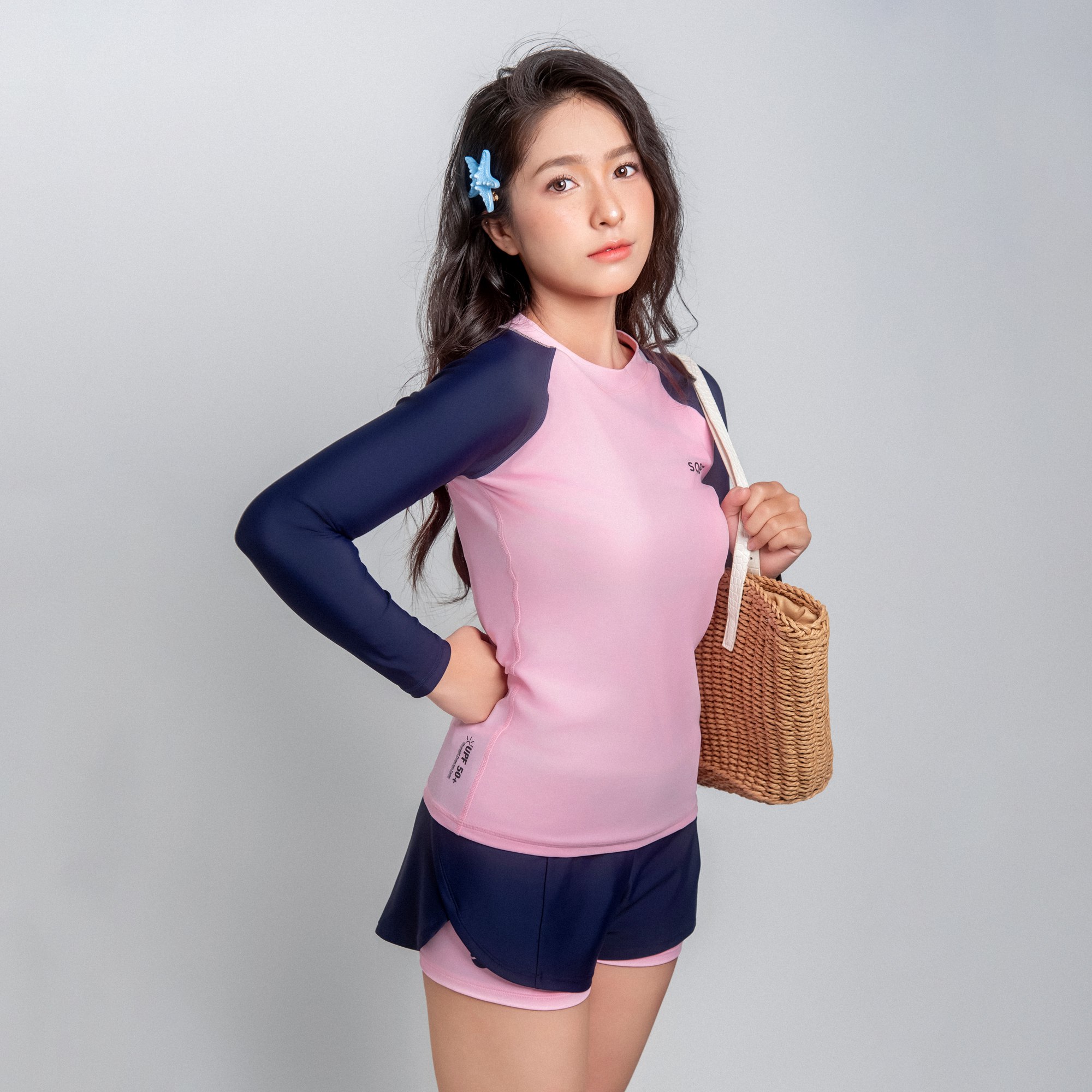Muse Una Áo bơi nữ tay dài chống nắng SOBIE