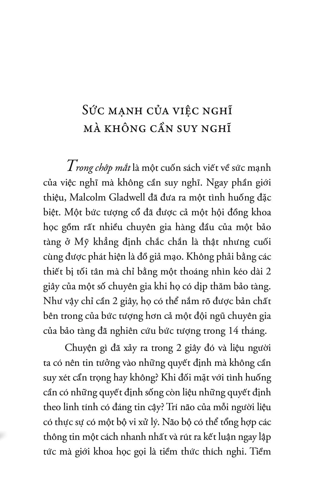 Trong Chớp Mắt - Blink (Tái Bản 2023)