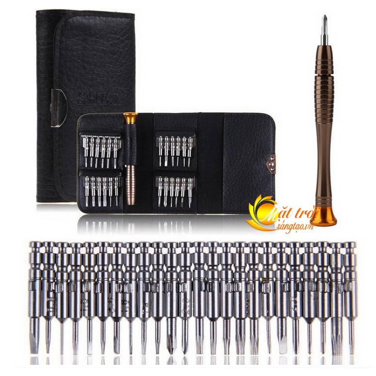 Bộ tô vít đa năng 25in1 ví da
