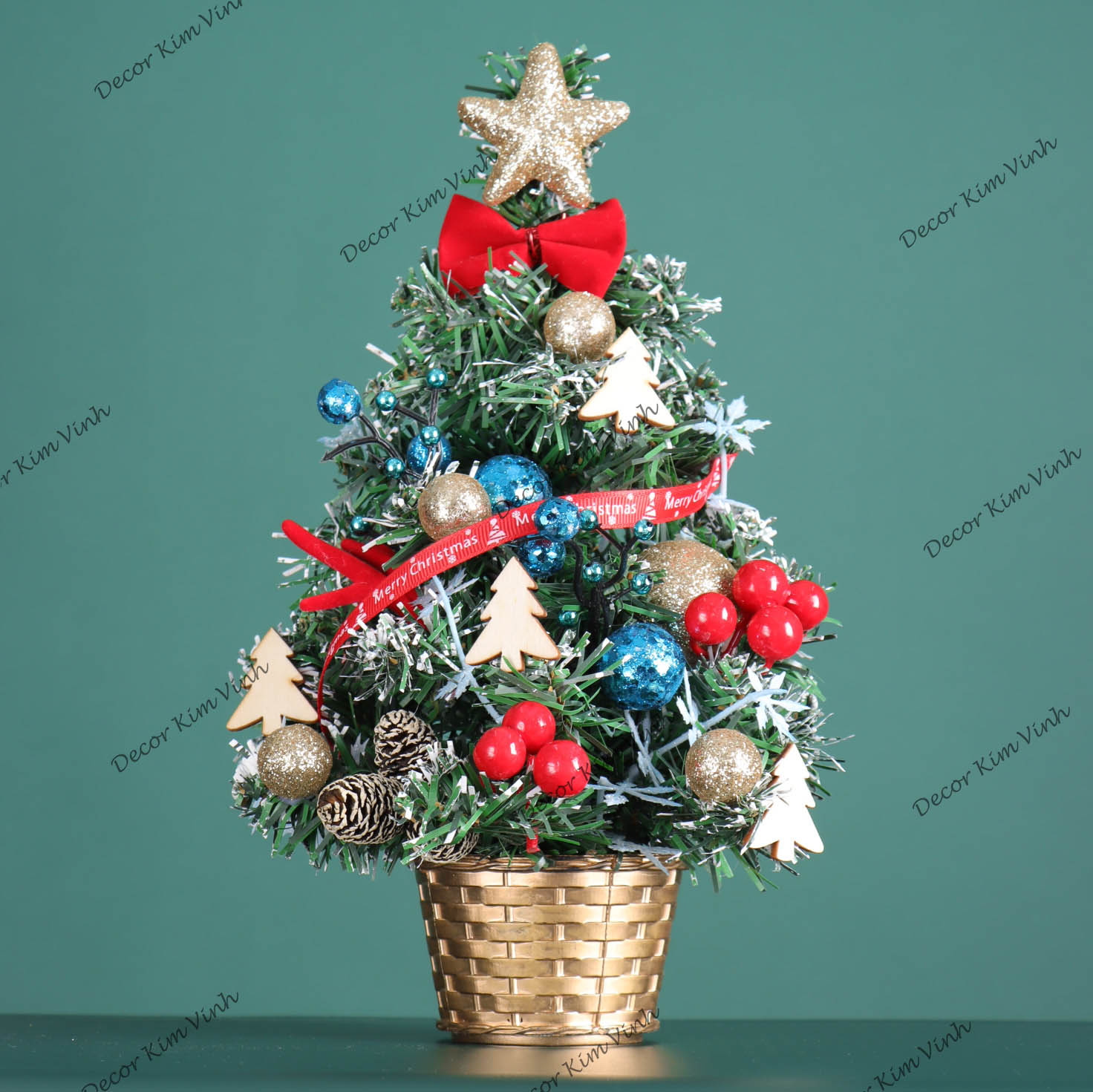 Cây Thông Nhí 3TN07 Cây Thông 30cm Trang Trí Giáng Sinh Cây Thông Noel