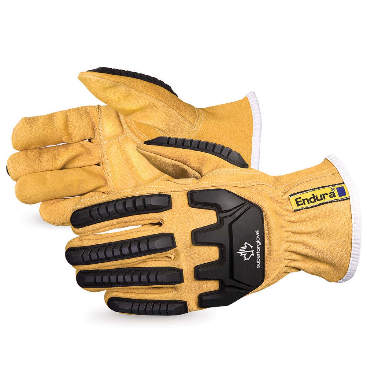 Găng tay da dê thật chống cắt, chống đâm xuyên, chống va đập  SUPERIOR 378GKGVB Endura Oilbloc Goatskin Kevlar môi trường dầu và ẩm ướt.