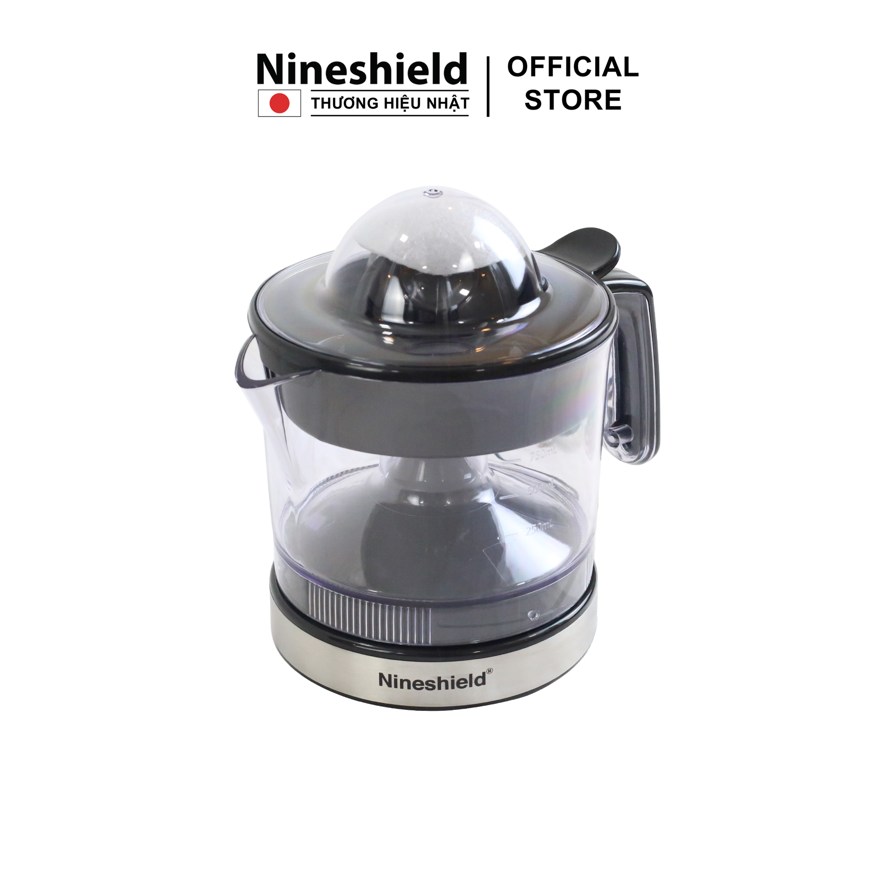 Máy vắt cam Nineshield KB L6 viền inox