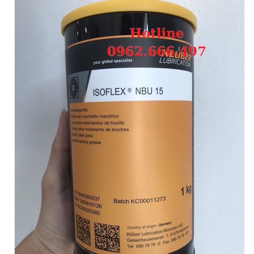 Mỡ bôi trơn Kluber NBU 15 Hàng ĐỨC