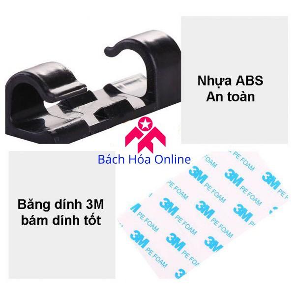 Vỉ 20 nút giữ kẹp dây điện tiện lợi