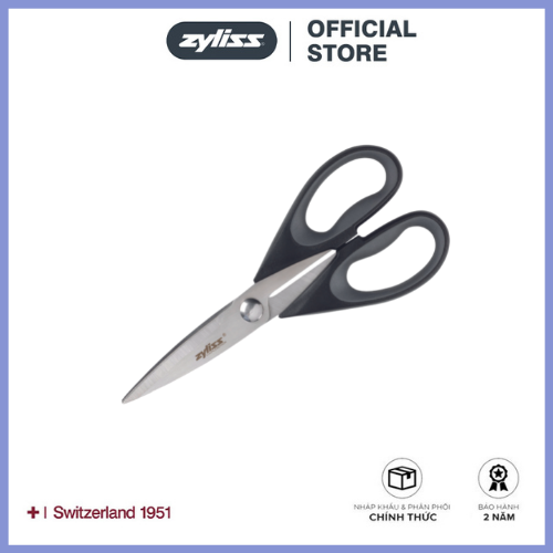 Kéo cắt Zyliss Household Shears Black - E910026