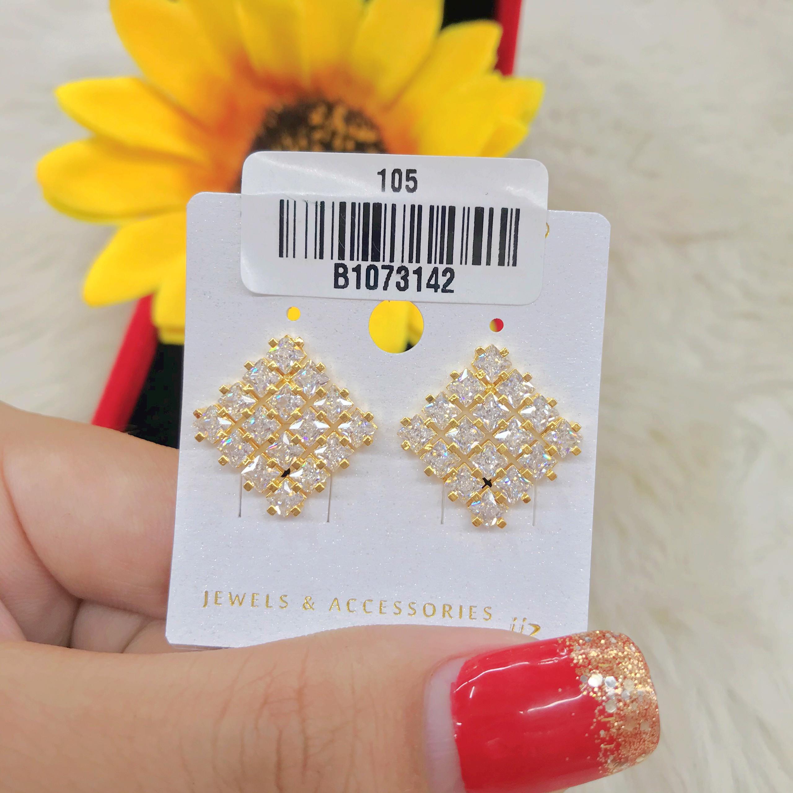 Bông tai nữu mạ 18k cao cấp H58