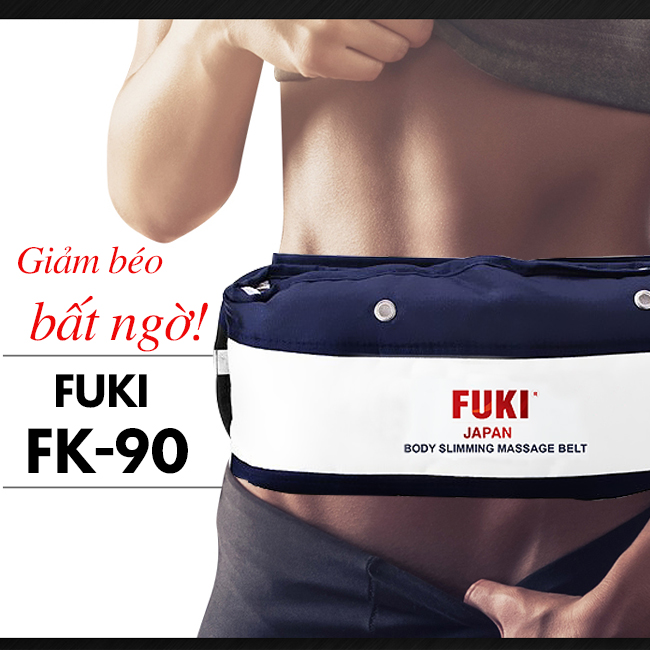 Máy massage bụng FUKI Nhật Bản FK90 - Xanh đen