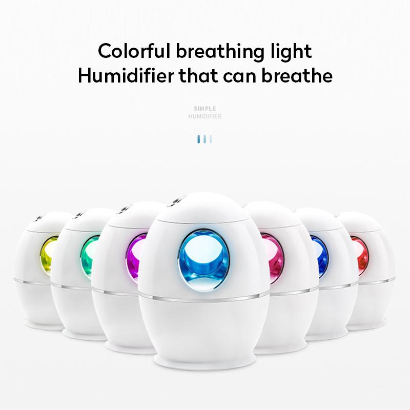 800Ml Máy Tạo Độ Ẩm Không Khí USB Siêu Âm Tinh Máy Khuếch Tán Tinh Dầu Phun Sương Tạo Ẩm Hình Ếch Con Phun Sương Tạo Có Đèn LED Đèn Ngủ Văn Phòng Nhà xe Ô Tô