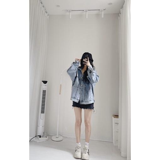 Áo bò basic dáng rộng xinh by Samhyewear
