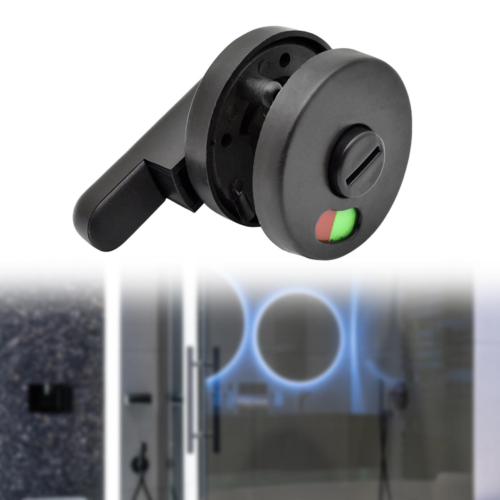 Universal Indicator Door Lock Privacy for Apartment Shower Cubicles Gate