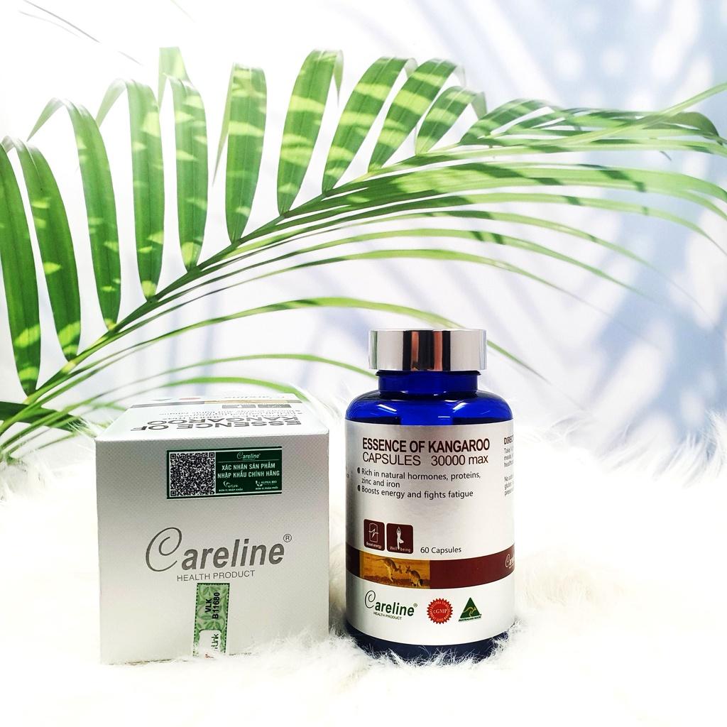 Viên uống tăng cường sinh lý nam Careline Essence Of Kangaroo 30000max giúp bổ thận tráng dương