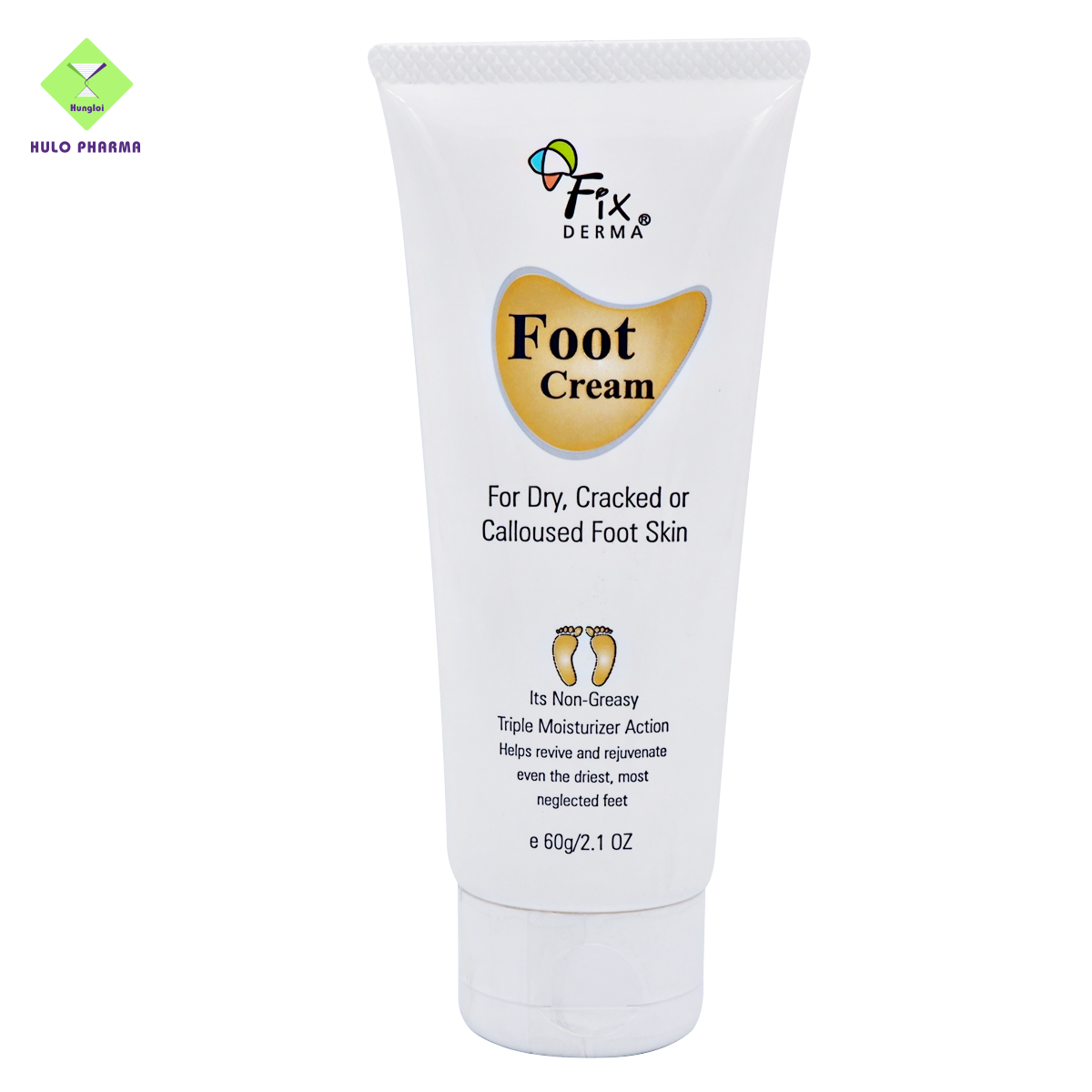 Kem Dưỡng Mềm Mịn, Chống Nứt Nẻ Gót Chân Fixderma Foot Cream - 60gr