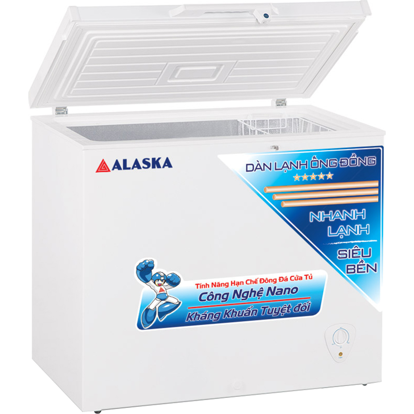 Tủ đông Alaska 205 lít BD-300C - Hàng chính hãng [Giao hàng toàn quốc]