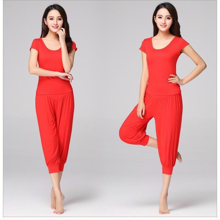 SET ÁO PHỦ BỤNG QUẦN ALIBABA SIÊU HOT MẶC THÁNG MĂT CHO CÁC NÀNG ĐI TẬP ZUMBA