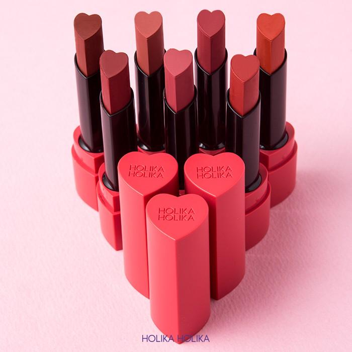 Son lì mềm mịn lâu trôi Holika Holika Heartcrush Lipstick Comfort Velvet