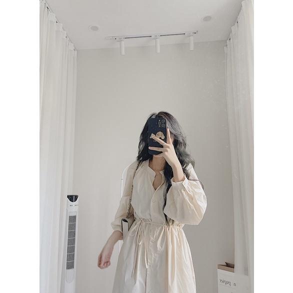 Váy bbd sơ mi dài tay by samhyewear
