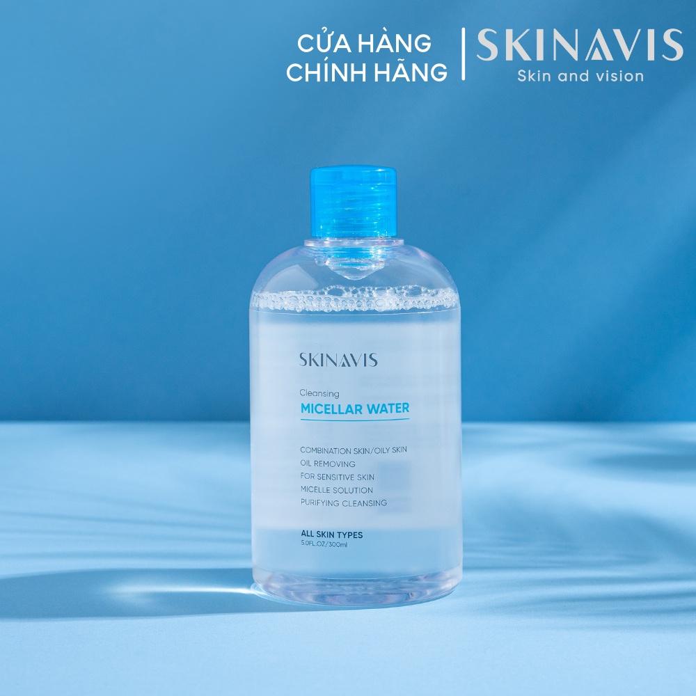 HÀNG NHẬP KHẨU - Nước Tẩy Trang Làm Sạch Sâu Skinavis Micellar Water Dạng Nước Làm Sạch Da Dịu Nhẹ Không Bóng Nhờn