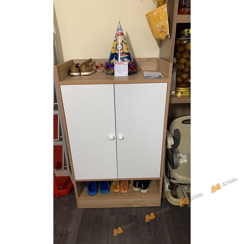 Made in VN - Tủ Giày Thông Minh AN016 Phong Cách Hiện Đại - gỗ mdf 17mm công ty Mộc Phát độ bền trên 30 năm