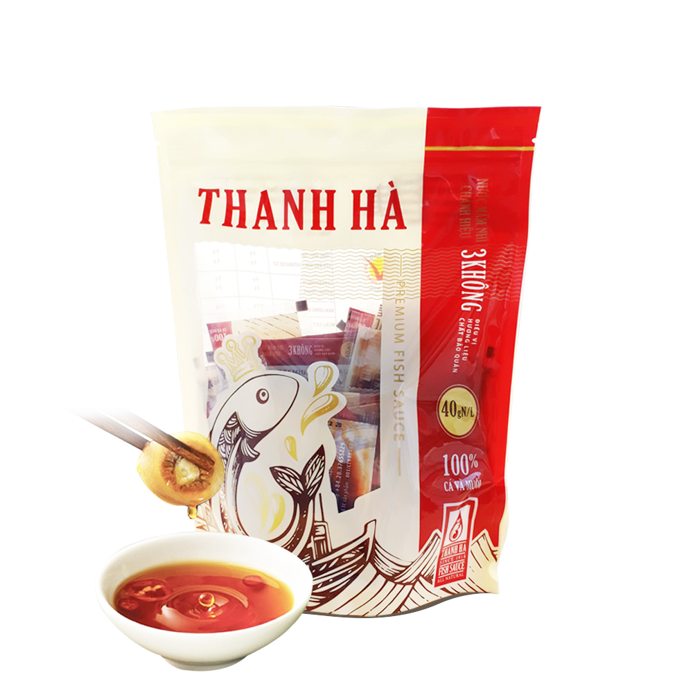 Nước mắm Gói Thanh Hà 40N - 350 g (7 g x 50 gói nhỏ)