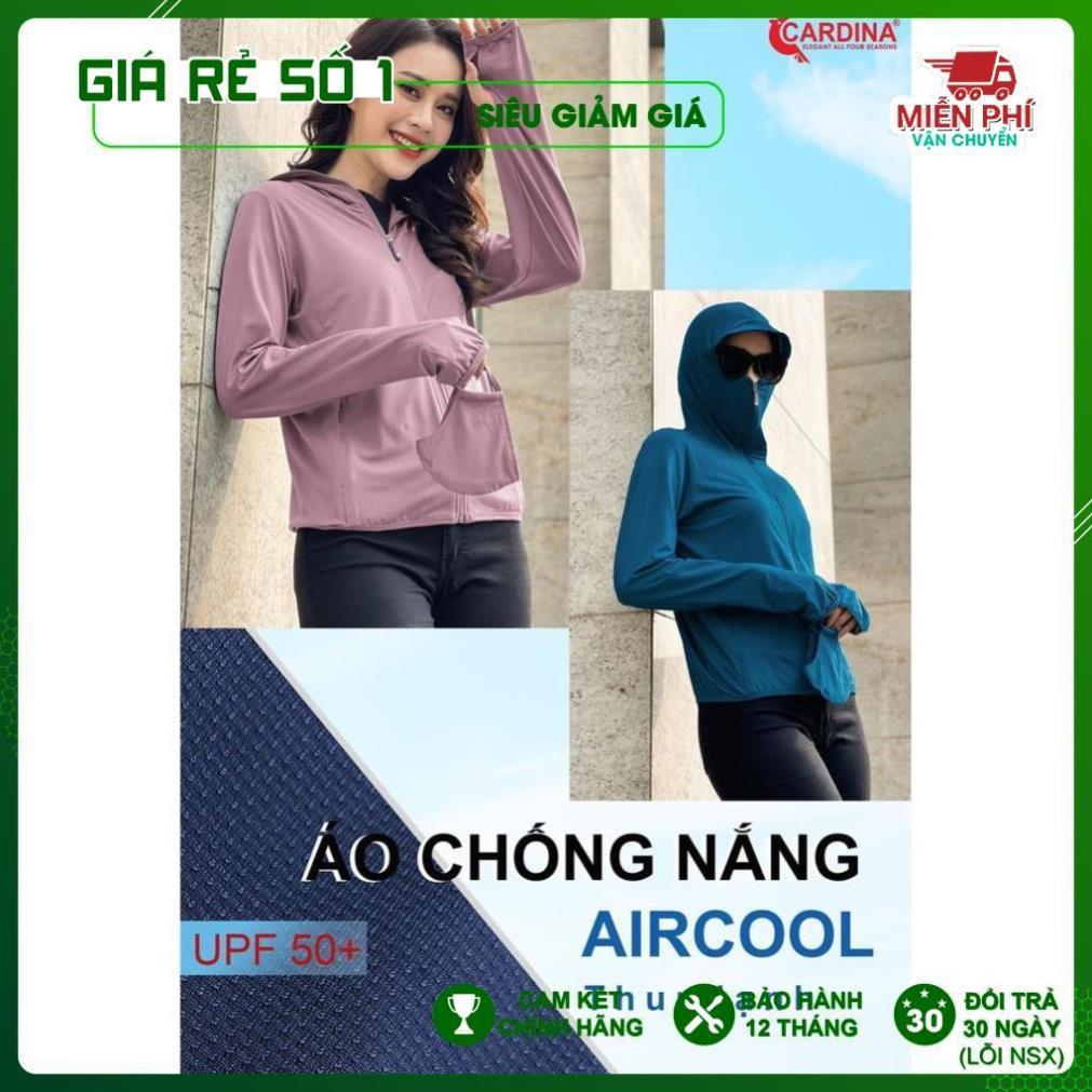 Áo Chống Nắng Nữ cao cấp 1 Lớp thun lạnh, làm mát, kháng khuẩn, khử mùi hôi, Chống tia UV