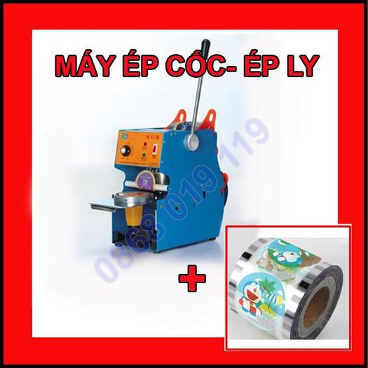 Máy ép miệng ly Ic25 dập cốc 360ml đến 500ml