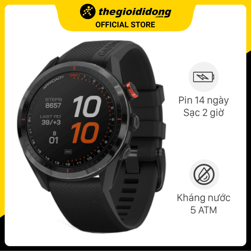 Đồng Hồ Thông Minh Garmin Approach S62 - Hàng Chính Hãng