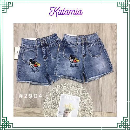 Quần short nữ lưng cao quần đùi sooc nữ cạp cao 2 khuy