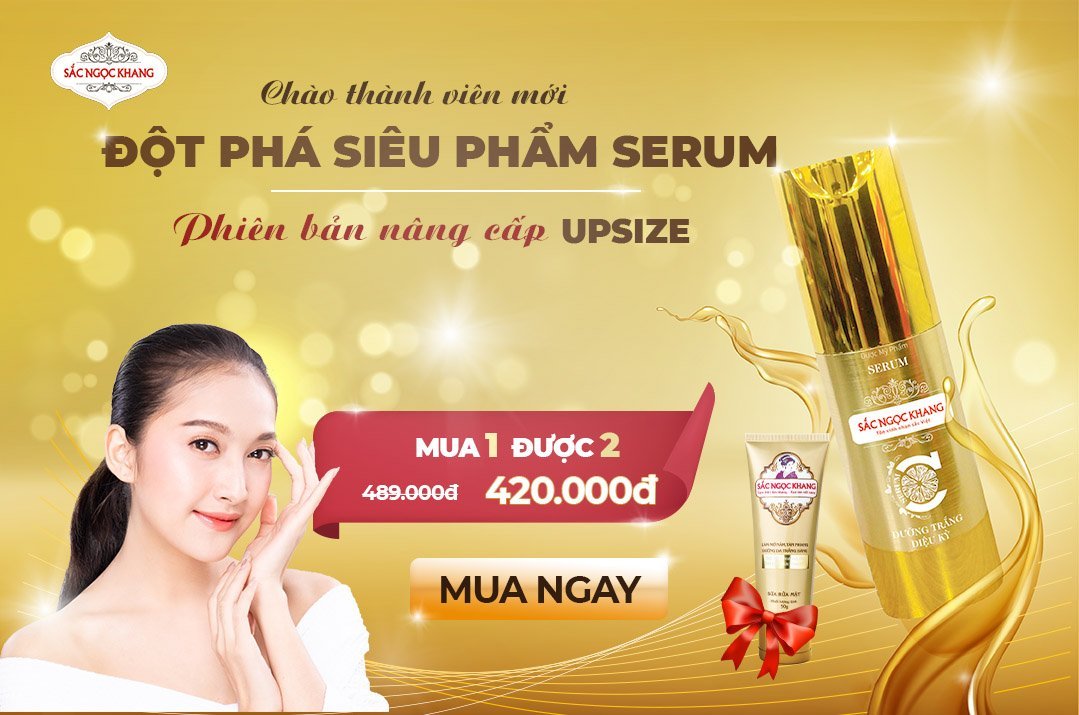 Tinh chất Serum C dưỡng trắng diệu kỳ Sắc Ngọc Khang 30ml