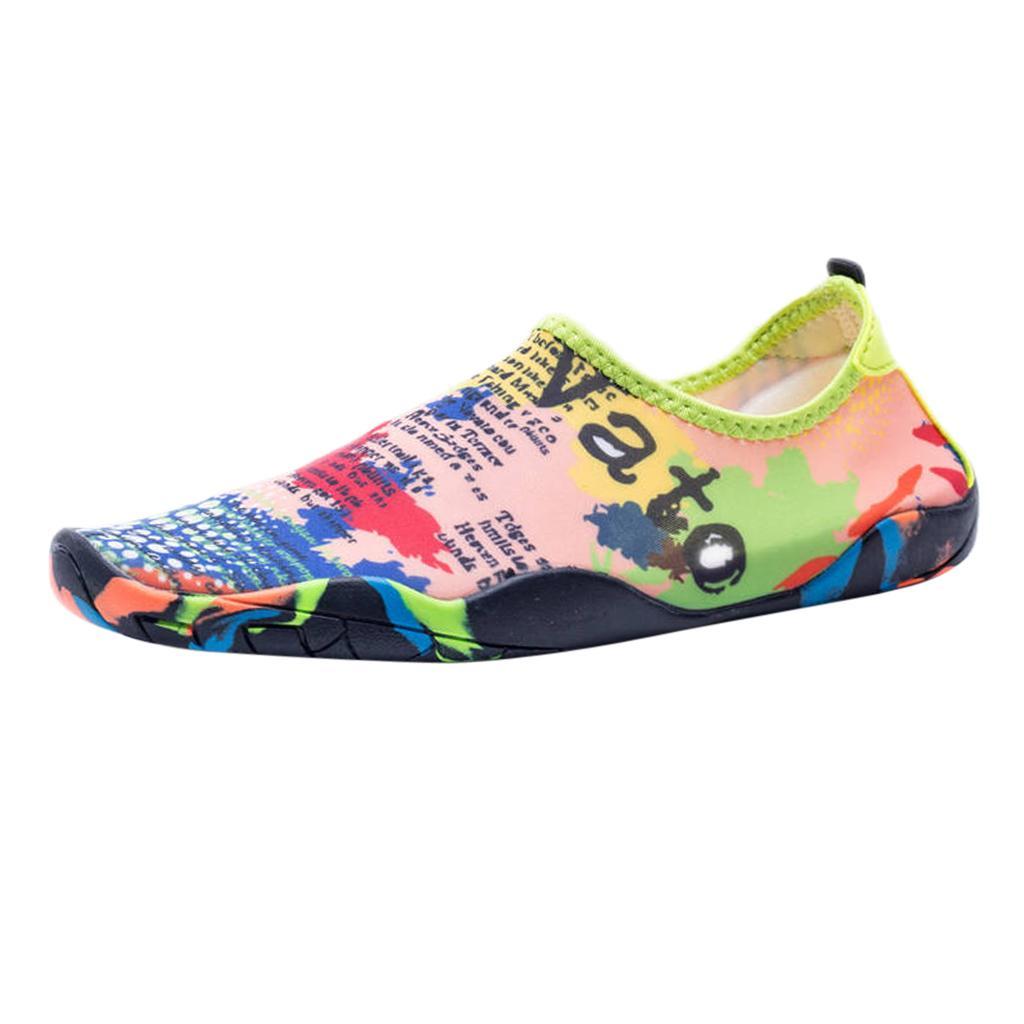 Summer Aqua Shoes Slip On Flexible Pool Beach Swim Mesh water shoes Ventilate Lightweight Quick-Dry Aqua Socks Pool Shoes For Surf Yoga Water