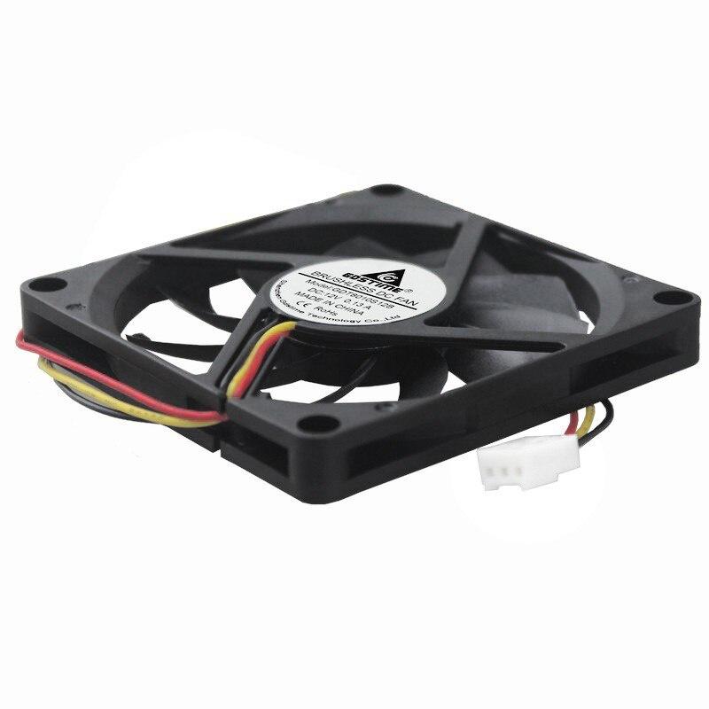 1 Pieces Gdstime 80mmx80mmx1mm Cooling Fan 80mm x 1mm DC 11V 3Pin Three Wires For PC CPU Case Cooler 801