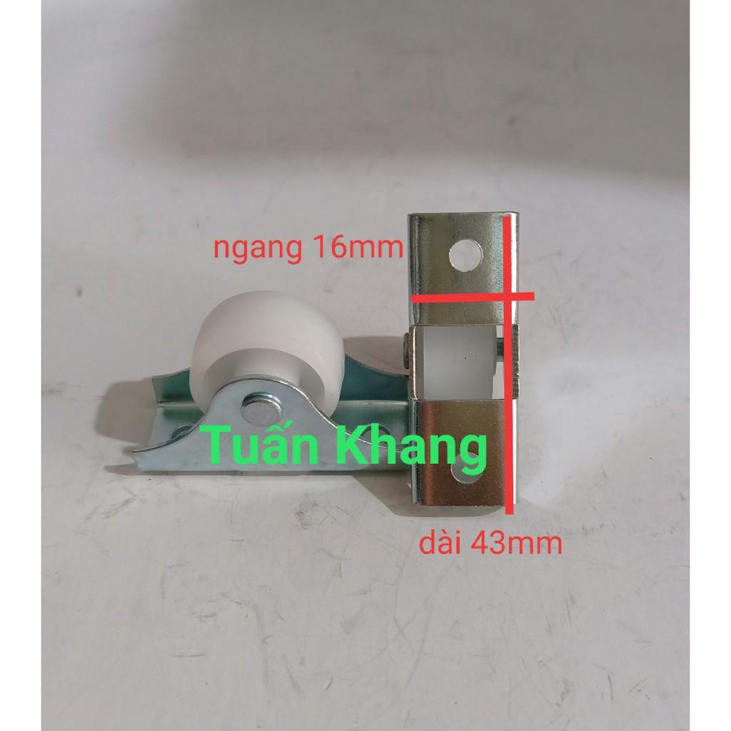 Bánh xe 1 hướng  cho đồ nội thất bánh cửa lùa