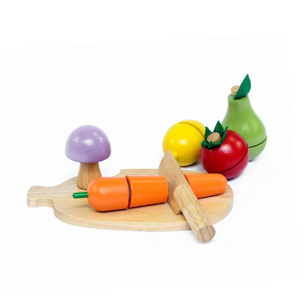 Đồ chơi gỗ Bộ 5 loại trái cây | Winwintoys 60032 | Phát triển tư duy và sự khéo léo | Đạt tiêu chuẩn CE và TCVN