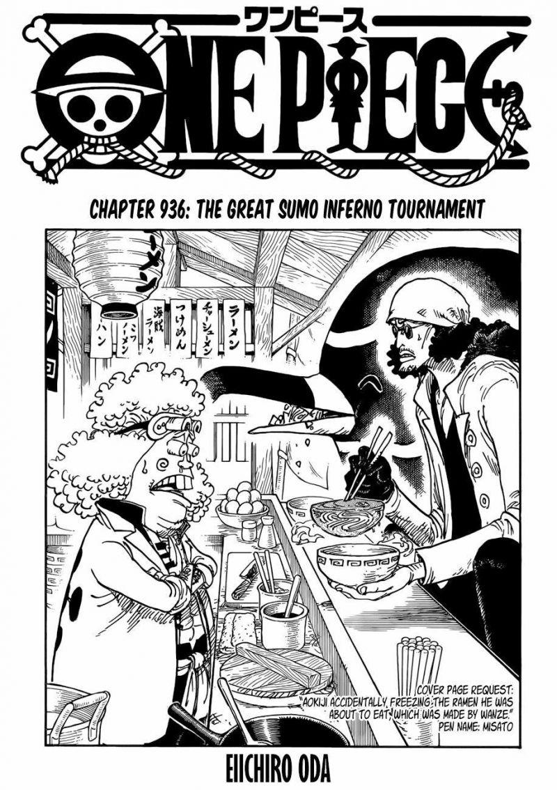 đảo hải tặc - one piece chapter 936 2
