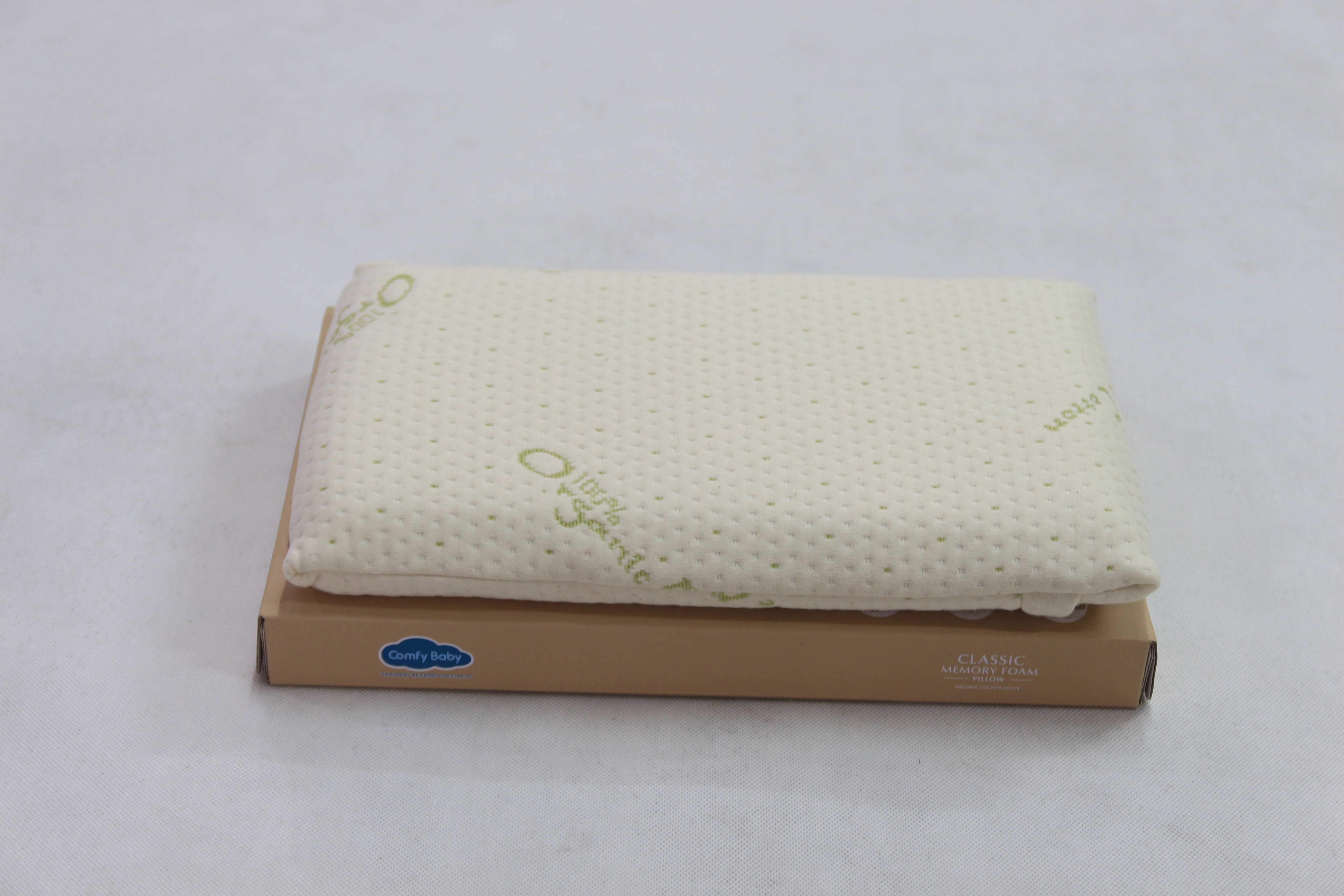 Gối trẻ em vỏ sợi Cotton hữu cơ &quot;Organic&quot; - Comfy