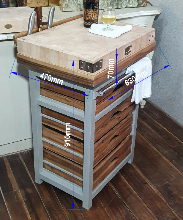 Thủ thớt đơn ngăn kéo Cutting board  Drawer cabinet DCCB.21