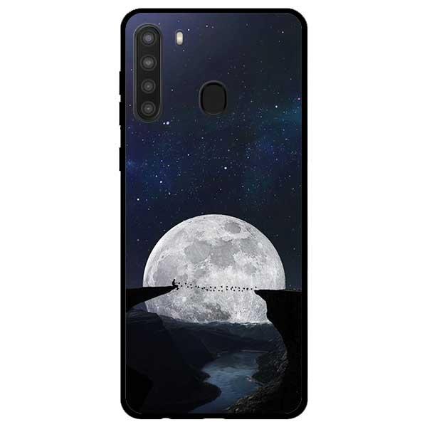 Ốp lưng dành cho Samsung Galaxy A21 mẫu Moon