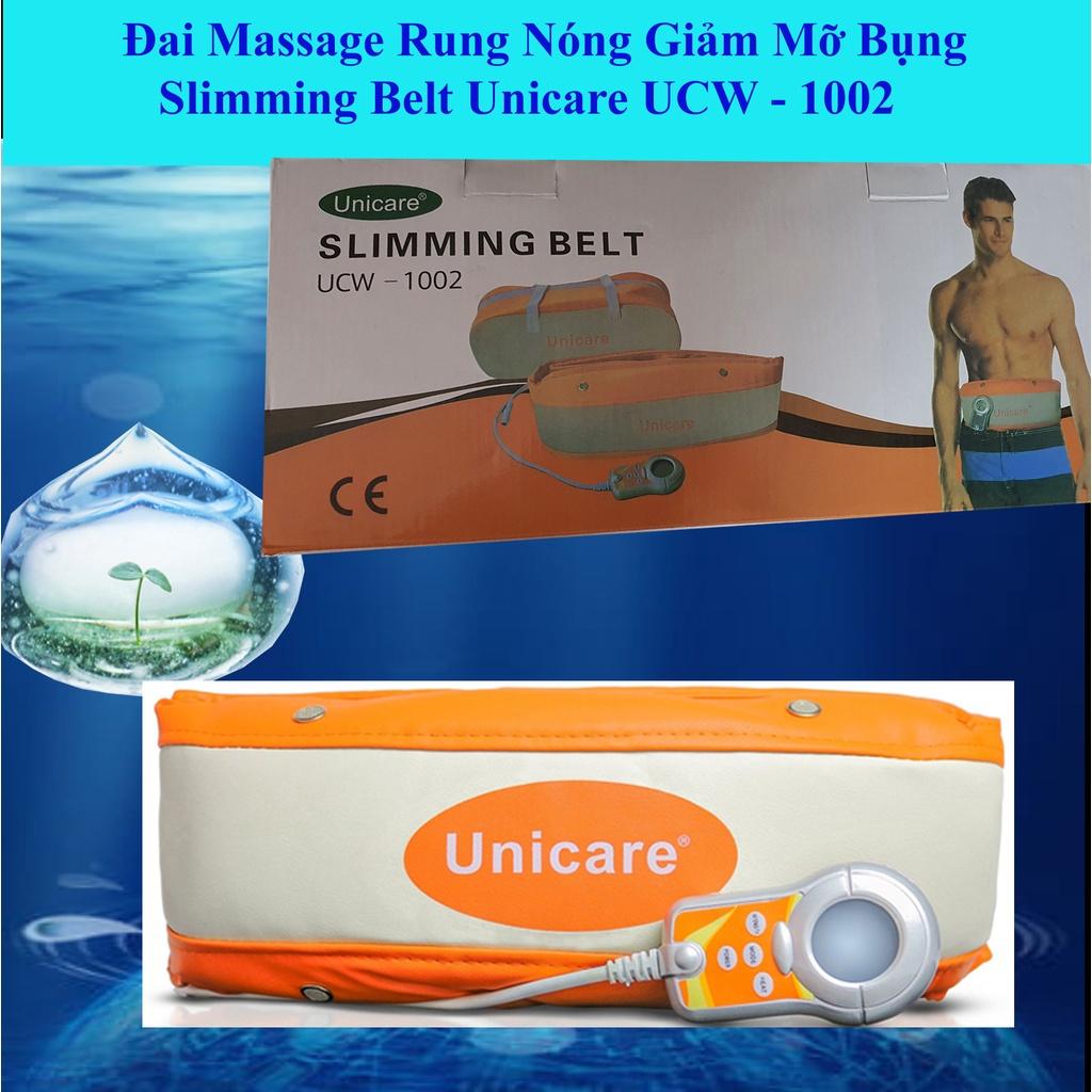 Đai Massage Rung Nóng Giảm MƠ Bụng Slimming Belt Unicare UCW – 1002 Thiết Kế Massage Theo Kiểu Vòng Tròn