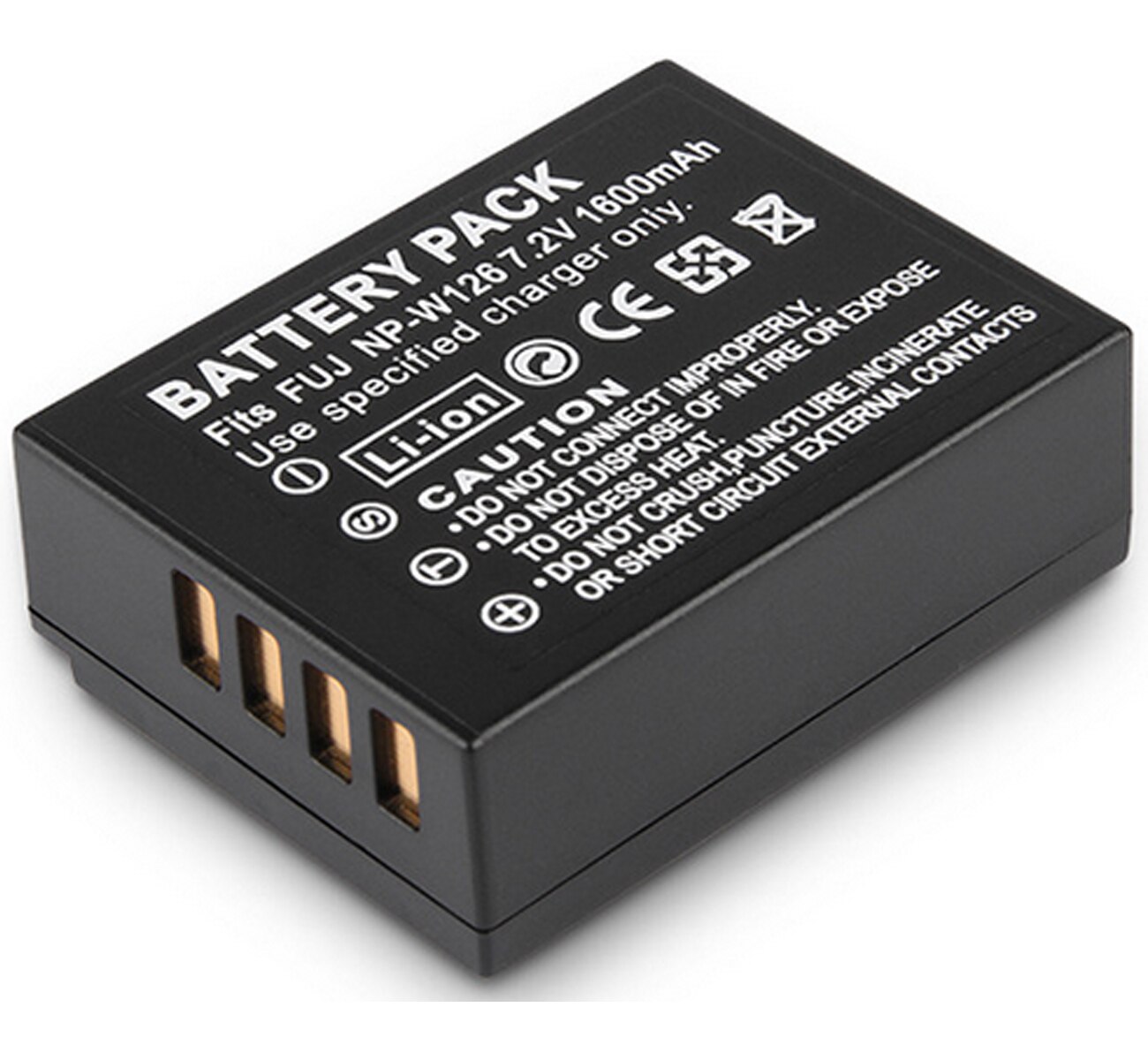 ROGTZ Pin NP-W126 cho máy ảnh Fujifilm - Hàng Nhập Khẩu