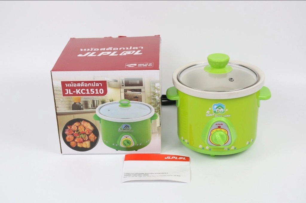 Nồi Tiềm Nấu Cháo Chậm Kho Cá Hầm Chưng Yến Đa Năng JLPL@L 1.5L, 2.5L - Hàng Chính Hãng