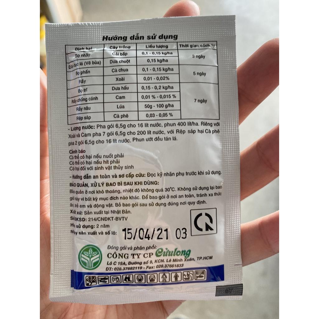 Thuốc trị bọ trĩ, rầy nâu, rầy chổng cánh, bọ phấn trắng Oshin 20WP