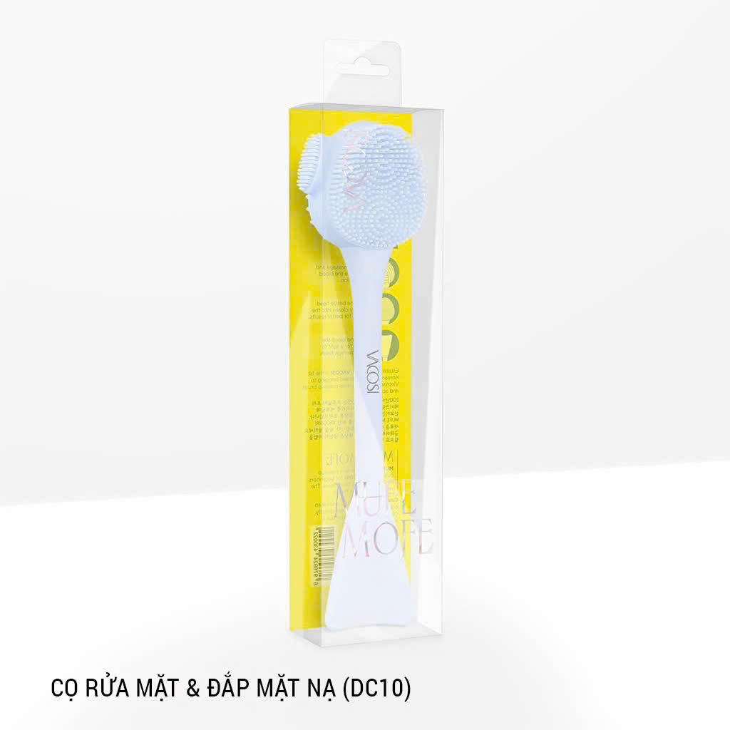 CỌ RỬA MẶT &amp; ĐẮP MẶT NẠ VACOSI - DC10 - VACOSI FACIAL CLEANSING BRUSH