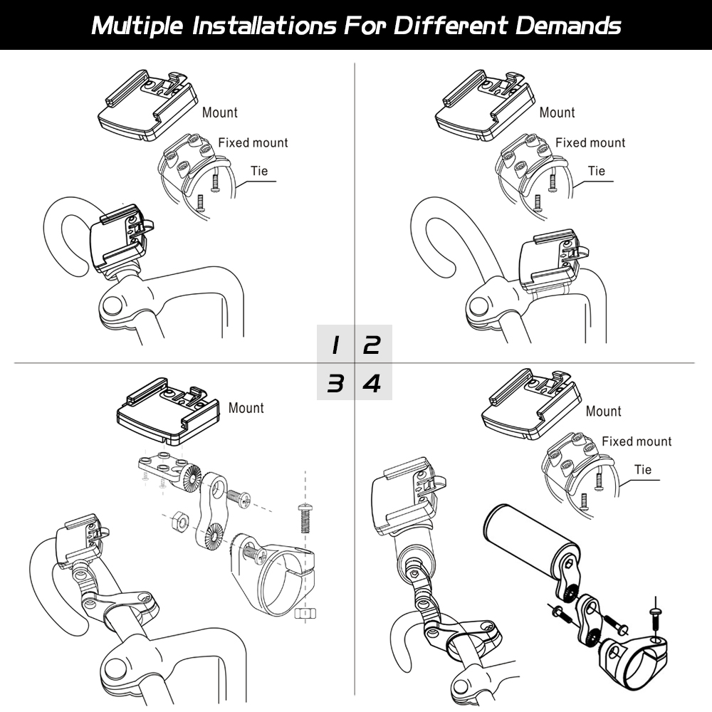 Dồng hồ đo vận tôc màn hình LCD cho xe đạp