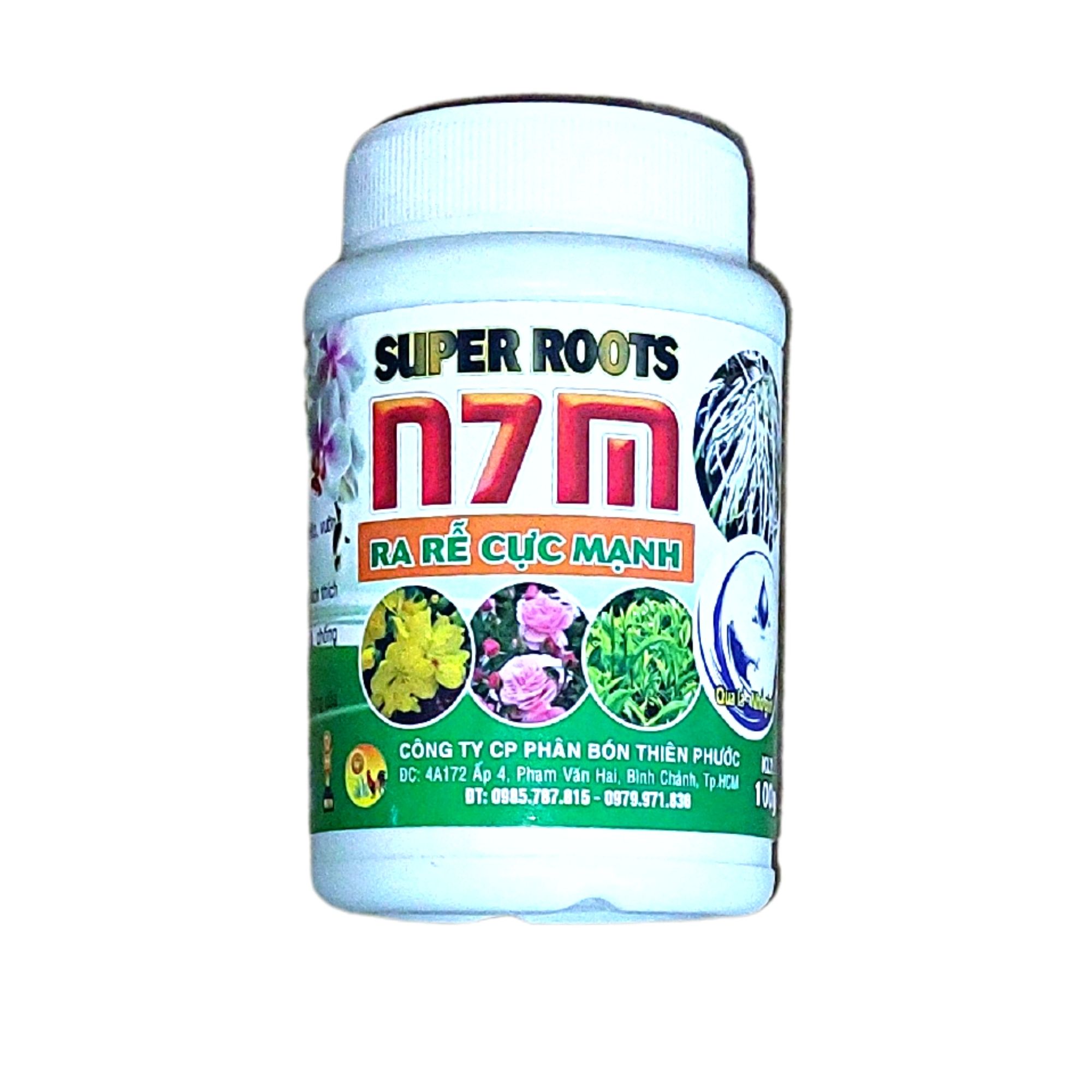 Kích rễ cực mạnh SUPER ROOT N7M hũ 100g - kích hoa dưỡng hoa lâu tàn - Cây Xanh Store