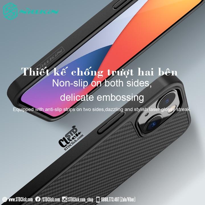 ỐP LƯNG DÀNH CHO ĐIỆN THOẠI IPHONE 13 NILLKIN SYNTHETIC FIBER
