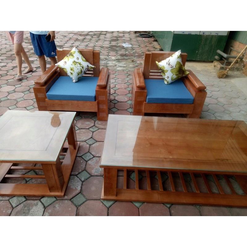 Bàn ghế phòng khách gỗ sồi nga