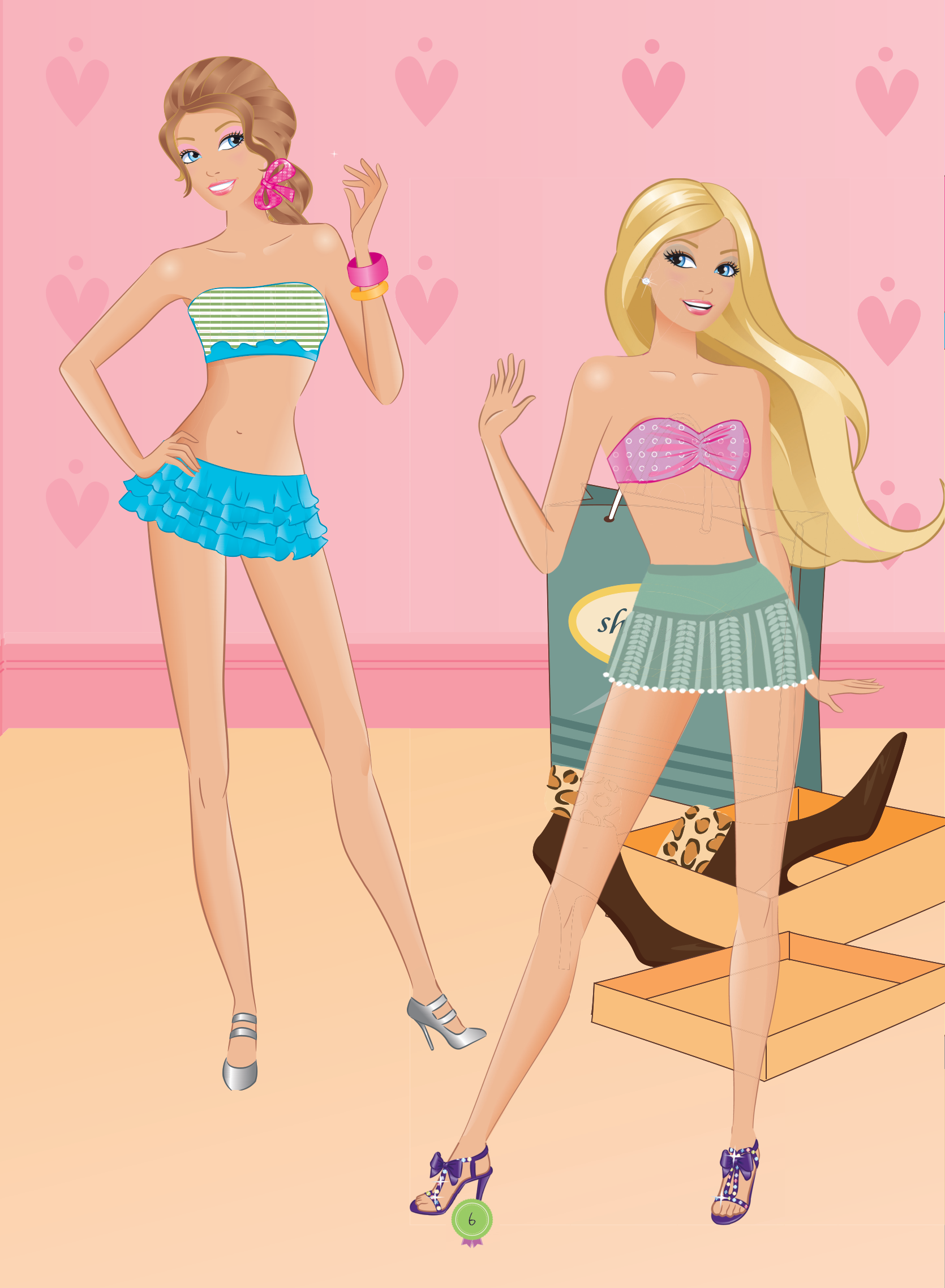 Dán Hình Thiết Kế Thời Trang Công Chúa - Tập 2