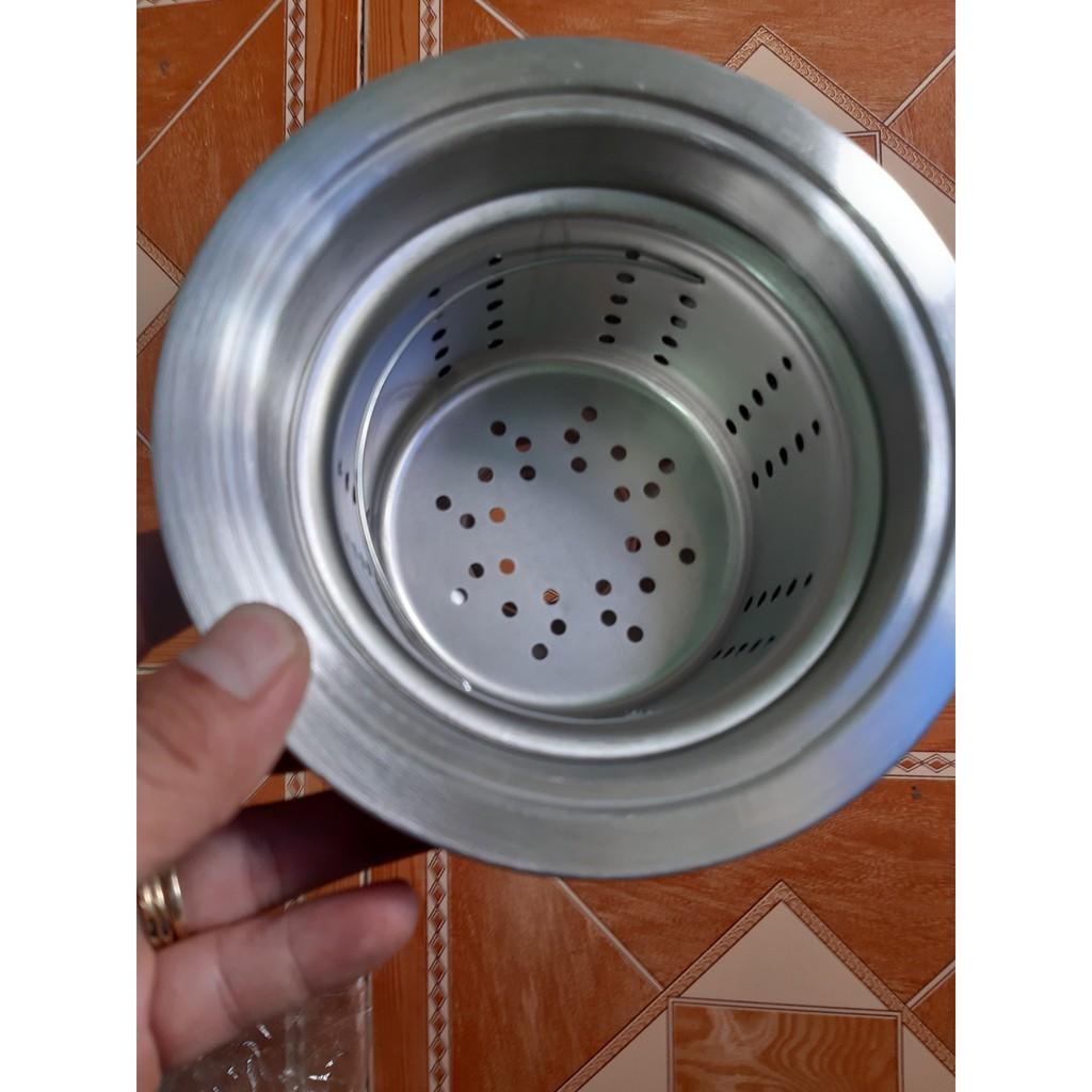 BỘ XẢ CHẬU RỬA CHÉN 1 HỘC INOX 304 PHI 140mm